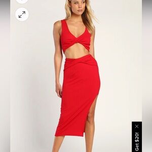 New Lulus Two Piece Set